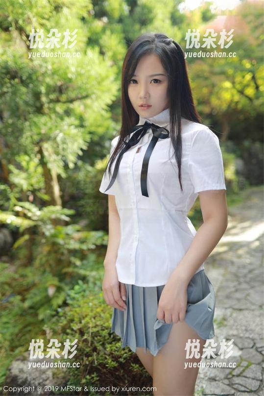 MFStar模范学院 - 婠婠么图包来啦，温柔得像一只小猫咪