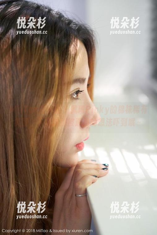 MiiTao蜜桃社 - 佩琦Pinky的棉袜稀有美图，下载时别被透视的想法吓到哦～