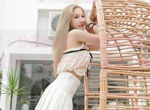 嗲囡囡 – 分享BABY_柒的泳池写真集，追梦的日子，先来一场“湿身”体验吧！