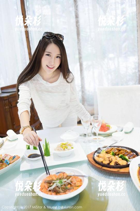 魅妍社 - 红裙们说我们不约！看了陈雅漫VICKY这全套写真，我已经定制了明天的路过计划！